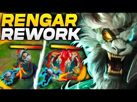 The NEW Rengar Rework Makes You One Shot TOWERS & NEXUS! (S+ Tier)