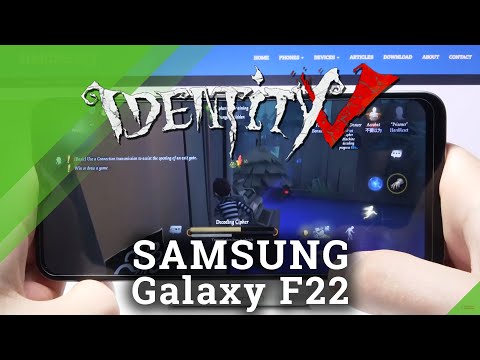 Identity V on SAMSUNG Galaxy F22 | GamePlay Test