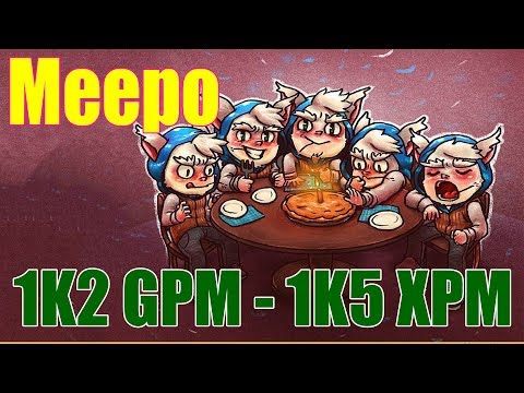 Best Meepo | w33 version 2 | 1K2 GPM - 1K5 XPM | Ranked Match Dota 2 Gameplay
