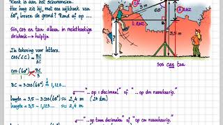 3havo 7.4 A - 3vwo 7.5 A - Goniometrie - toepassingen