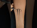 How to make S latter unique design with pen ❤🔥 #shorts #tattoo