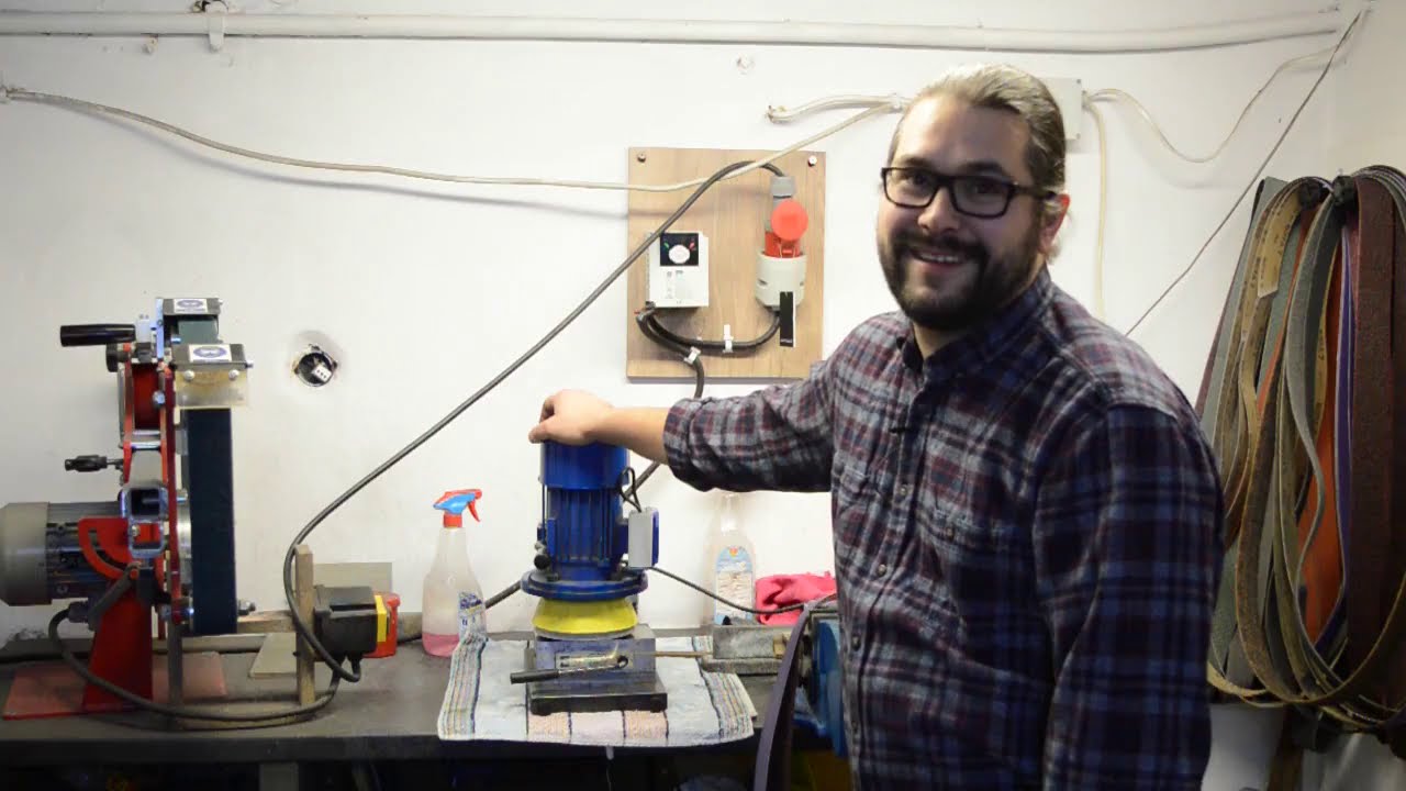 Kilka słów o mojej maszynie do ostrzenia sitek i ostrzy do mielenia mięsa.