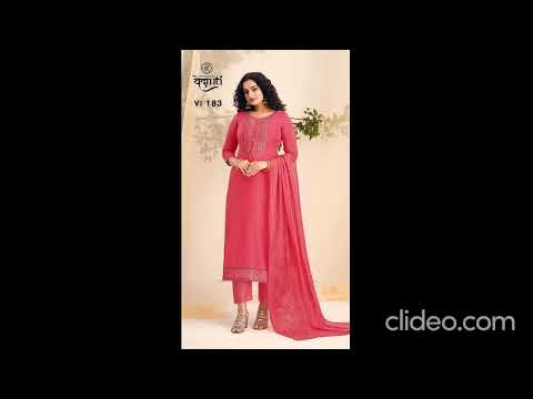 VEDANTI TANUJA VOL 2 PARAMPARA SILK WITH WORK DRESS MATERIAL COLLECTION