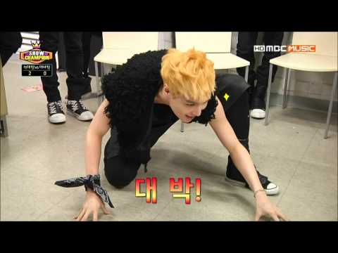 Lay's Wolf Dance vs Kai's Beauty Dance @ 130612 EXO - Interview of Show Champion