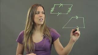 What Is the Difference Between a Trapezoid & a Parallelogram