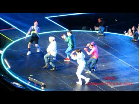 [Fancam] KCON LA 2016 - SHINee (샤이니) - Replay (누난 너무 예뻐) & View 7/30/16