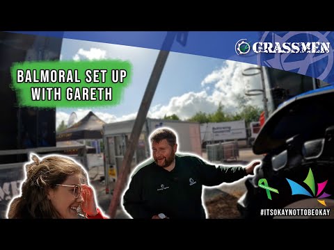 Balmoral Set Up with Gareth