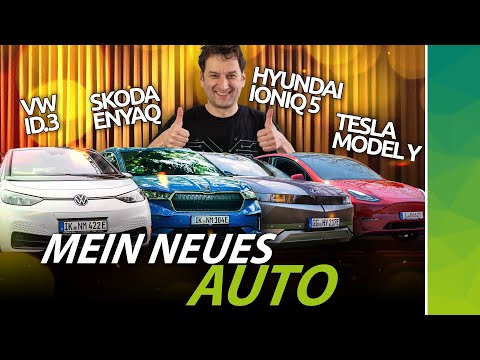Wer macht das Rennen? Stefans neues Elektroauto.