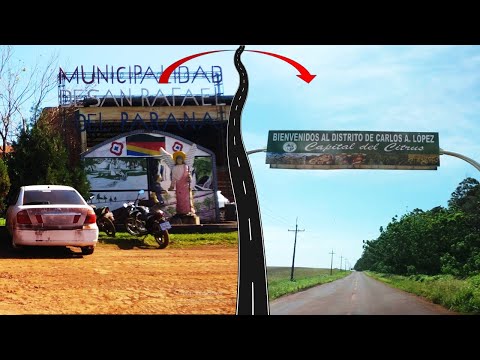 124 De San Rafael del Paraná (Frontera con Argentina) a Carlos Antonio López(Frontera con Argentina)