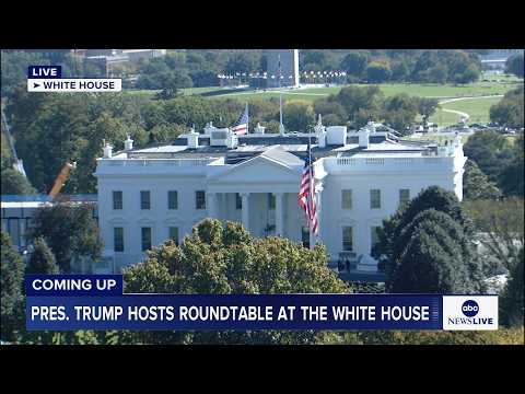 President Trump hosts roundtable at the White House