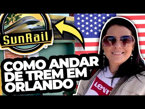 🚉 Como usar trem em Orlando - Vídeo 44