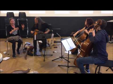 Rehearsal Fantasía para Violonchelo y Flamenco - August 2016