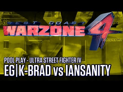 EG.K-Brad (@kbradjstorm) vs Iansanity - Pool Play - West Coast Warzone 4 - USF4