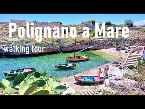 Polignano a Mare / Passeio a pé / Lama Monachile / Centro Histórico / Praia Cala Sala - Port'Alga