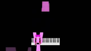 Pinki – Spunkr Stages 🎹 | Piano Cover + MIDI Art Animation (Normal vs Horror) #piano #sprunki #music