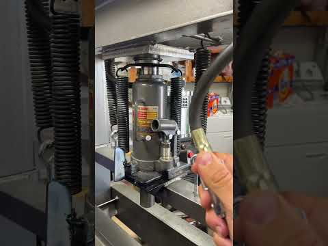My Favorite Harbor Freight Hydraulic Press Mod!