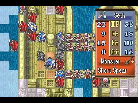 Fire Emblem-The Sacred Stones-First Deadgoyle