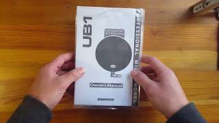 Video thumbnail for Samson UB1 professional mic unboxing by Vuuren (vanv)