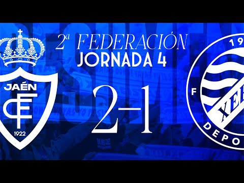 Resumen Temporada 2025-26: Real Jaén CF 2-1 Xerez Deportivo (Jornada 4)