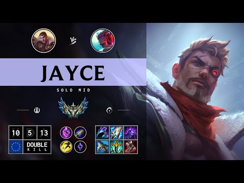 Jayce Mid vs Yone: Rampage - EUW Challenger Patch 14.15