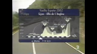 Vuelta a España 2002. Etapa 15. Angliru (transmisión completa)