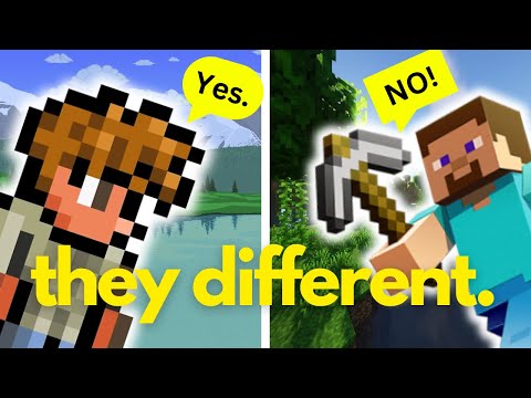 SHOCKING! 3 Unbelievable Differences in Terraria vs Minecraft