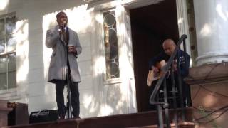 Leslie Odom,  Jr. - Dear Theodosia and Cheer Up Charlie [Oct. 31, 2015 @ The Morris-Jumel Mansion]