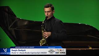 Danylo Dovbysh plays Étude 12 - Douze Études Caprices by Eugène BOZZA