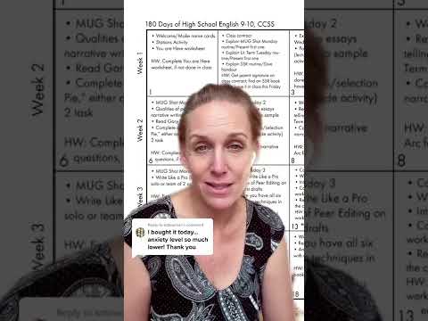 Helping ease teacher anxiety! #shorts #teach #teaching #teacher #education #backtoschool