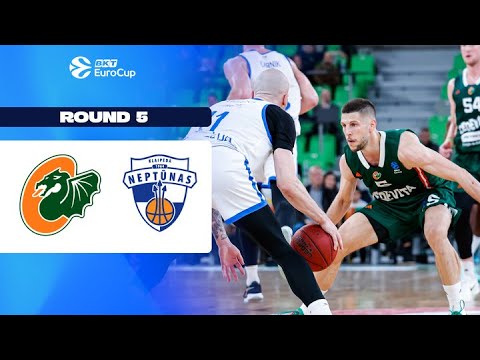 Cedevita Olimpija Ljubljana - Neptunas Klaipeda | Round 5 | EuroCup Basketball 2025-26