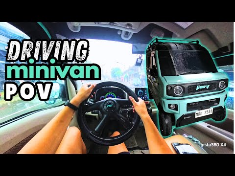 Minivan Driving POV | Suzuki Every Da17 Automatic Turbo JIMRY Concept