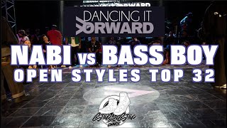 NABI vs BASS BOY | Open Styles Top 32 | Dancing It Forward 2025 | #SXSTV