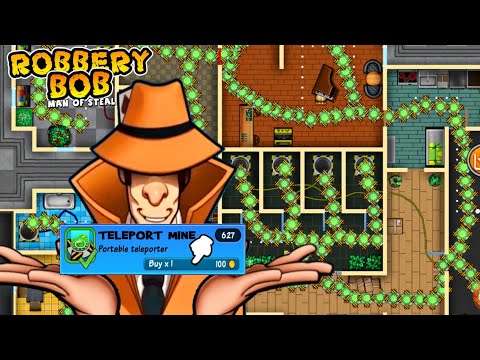 Robbery Bob Advanced : Path By Teleportation - Use Dealer Costume Part 208
