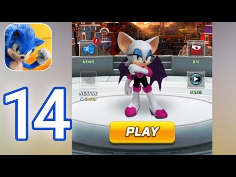 Sonic Forces - Gameplay Walkthrough Part 14 - Rouge Unlocked (iOS, Android)