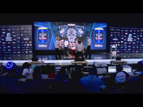 Disabled 75kg man left hand final - Worlds 2013