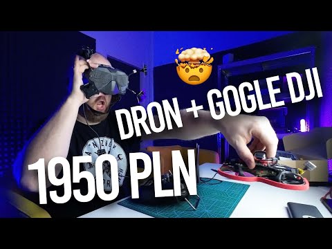 Dron FPV + Gogle DJI za 1950 PLN 🔥  ŁOWCA OKAZJI OLX albo TANIE LATANIE FPV