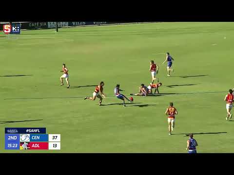 Rd 2 Hostplus SANFL Snapshot - Central's Isaiah Dudley sets up Dale Pearce snap goal
