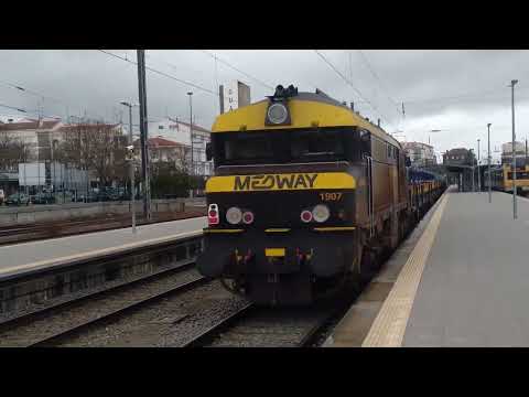 Comboio de Carril na Guarda - 04jan22