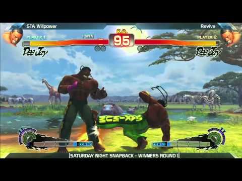 SSF4 Willpower vs Revive |Saturday Night Snapback 5.5