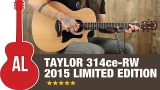Video thumbnail for Taylor 314ce-RW LTD Grand Auditorium Review by Acoustic Letter
