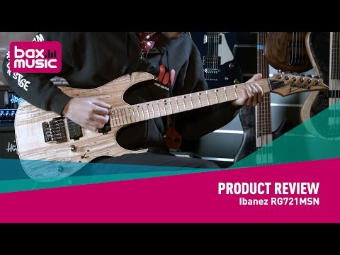 Ibanez RG721MSN - NAMM 2017 (first full review)