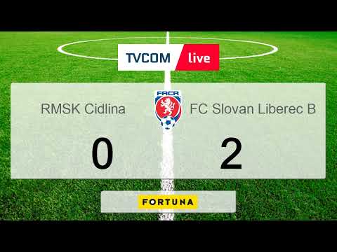 Fortuna Divize C RMSK "Cidlina" Nový Bydžov - FC SLOVAN LIBEREC B 0:2 (0:1) Kolo:22