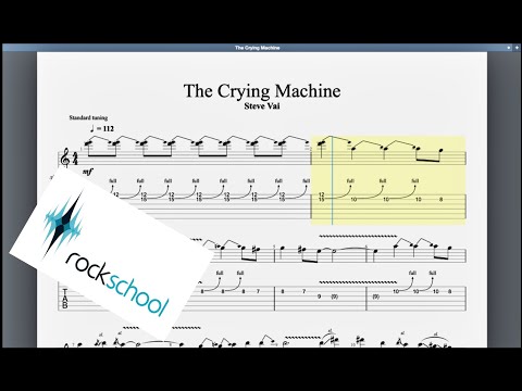 Crying Machine Rockschool Hot Rock Grade 5 Guitar