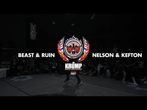 Kefton & Nelson Vs Ruin & Beast | Exhibition Battle | EBS KRUMP WORLD CHAMPIONSHIP 2018