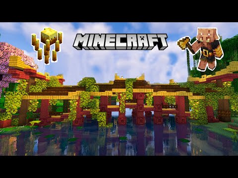 Bamboo Bridge and Fortress Hunting!! | Ep 5| Minecraft Let's Play 1.20
