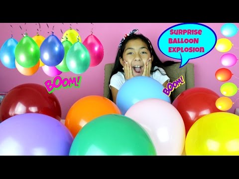 Surprise Balloons Huge Popping Balloons Surprise Toys Frozen Avengers Lalaloopsy|B2cutecupcakes
