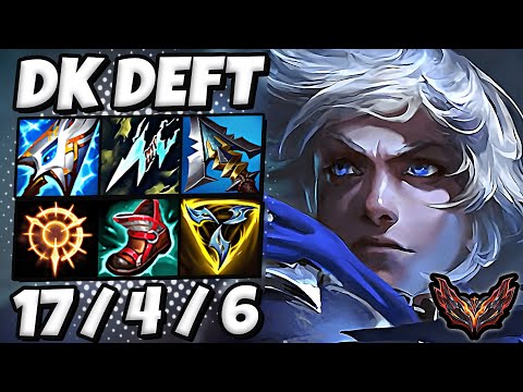 Ezreal vs Ashe ADC [ DK Deft ] Korea Grandmaster Patch 13.10 ✅