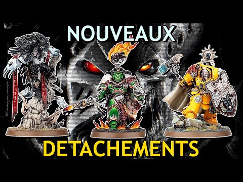 40K - NEW SPACE MARINE DETACHMENTS!