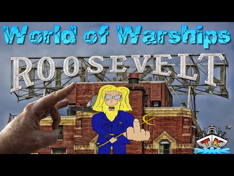 Franklin D. Roosevelt vs. KROM #1554 in World of Warships auf Deutsch
