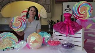 How to Make Party Decorations With a Candy Theme